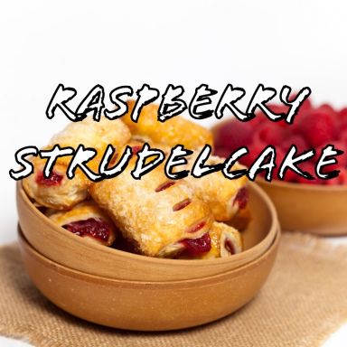 Raspberry Strudelcake Coffee