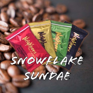 Single Pot Snowflake Sundae Coffee